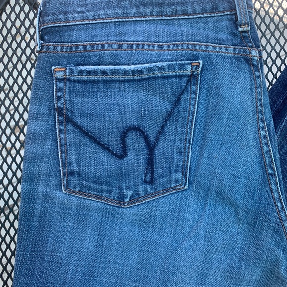 CITIZENS OF HUMANITY KELLY LOW RISE BOOT CUT. MID WASH 32 - 34 L ) JEANS - Picture 3 of 12